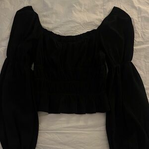 ASTR the Label Ziva Pleated top